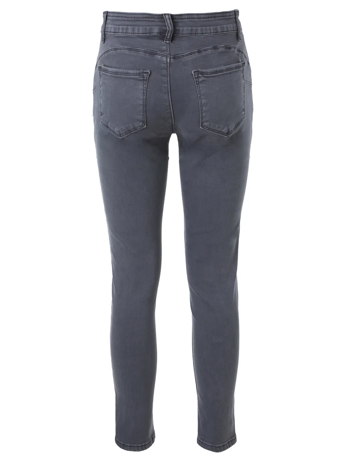 Solada Pantaloni donna jeans skinny taglie grandi - grigio
