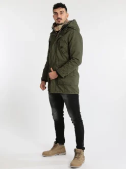 Solada Parka sfoderabile con cappuccio