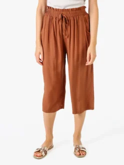 Solada Pinocchietti donna in cotone - marrone
