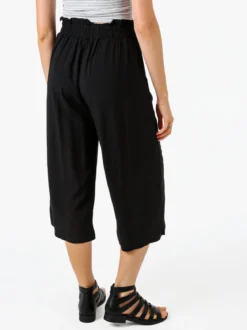 Solada Pinocchietti donna in cotone - nero