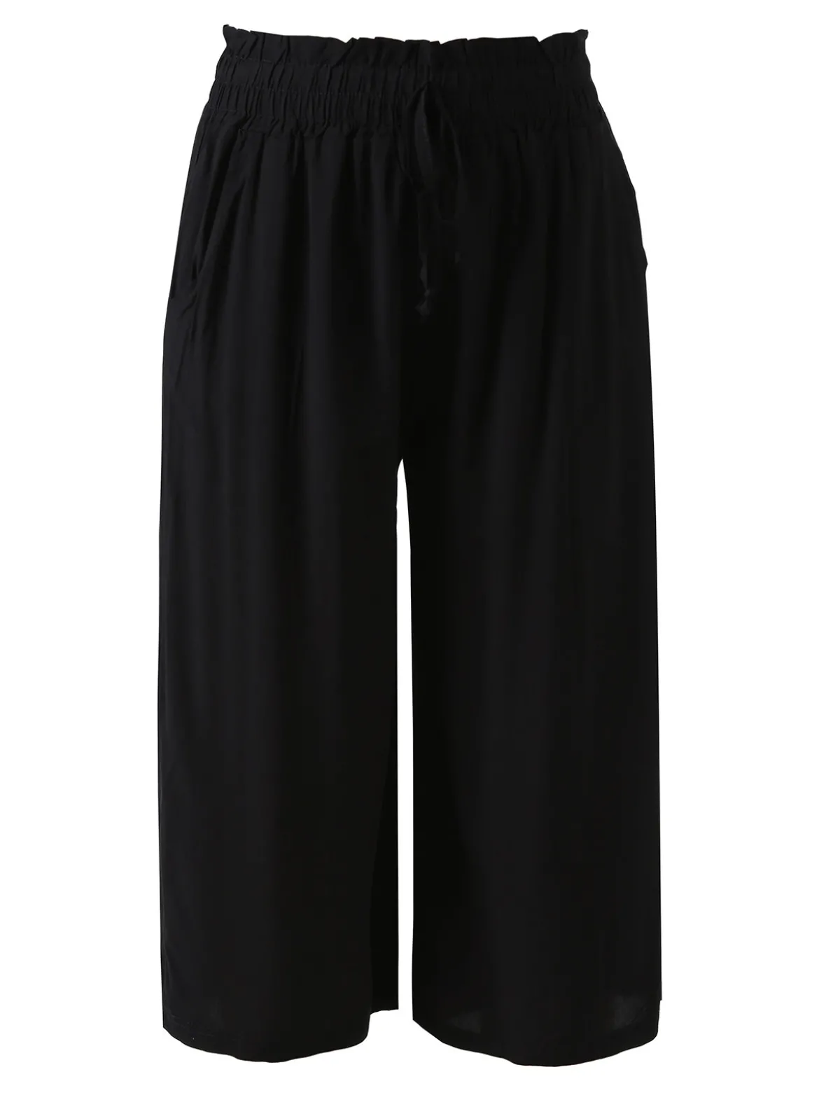Solada Pinocchietti donna in cotone - nero