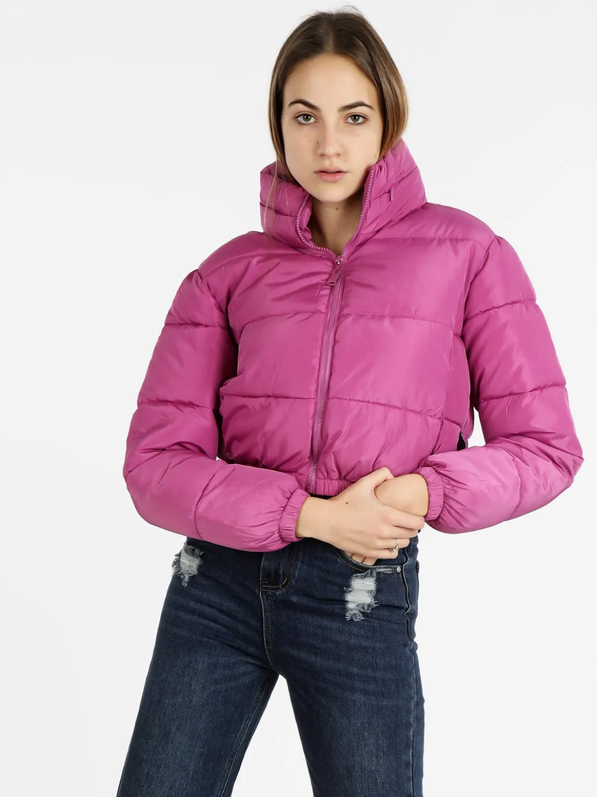 Solada Piumino donna puffer cropped