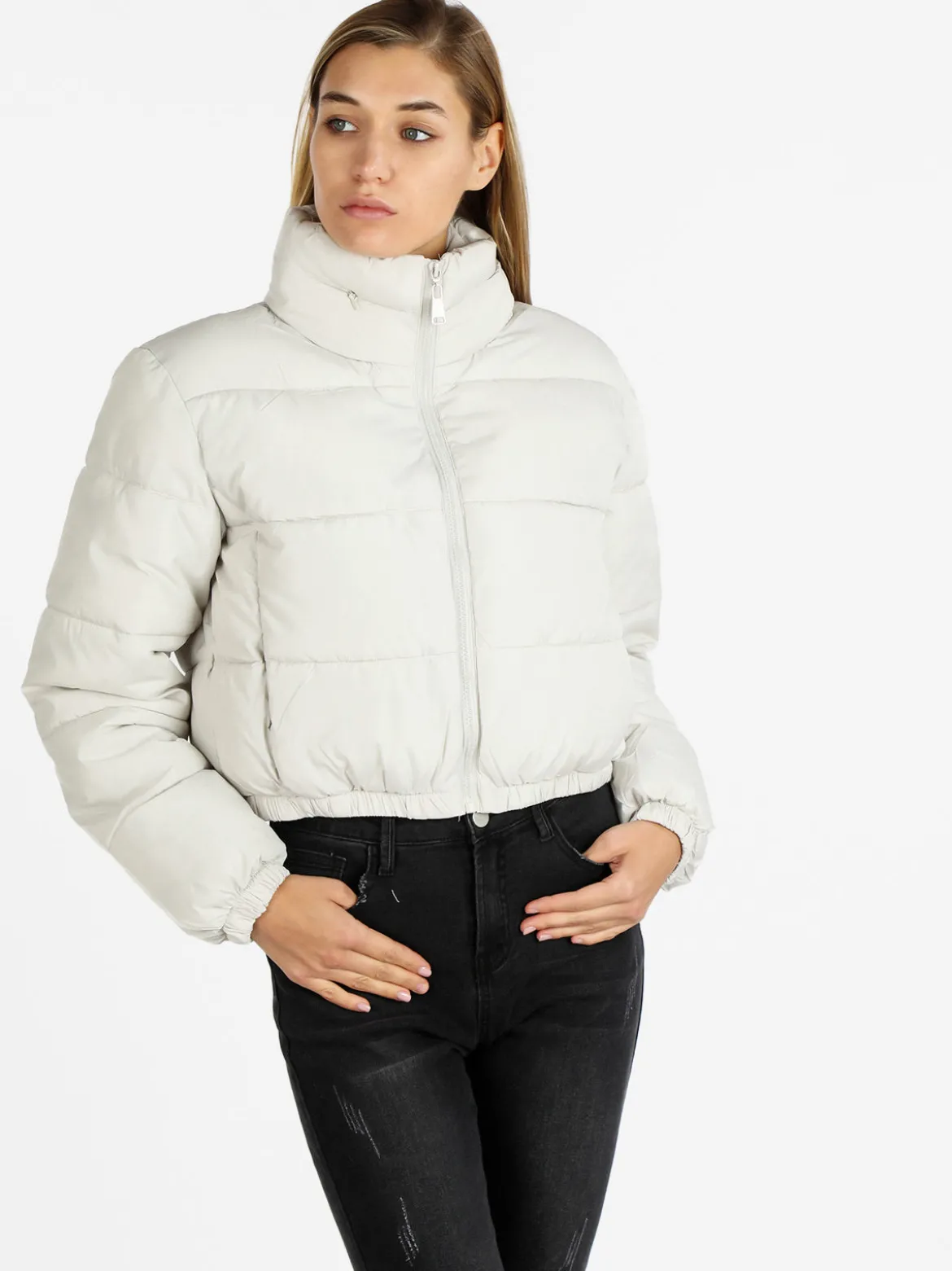 Solada Piumino donna puffer cropped