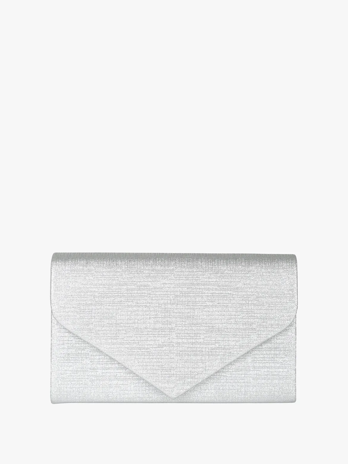 Solada Pochette donna brillantinata - argento