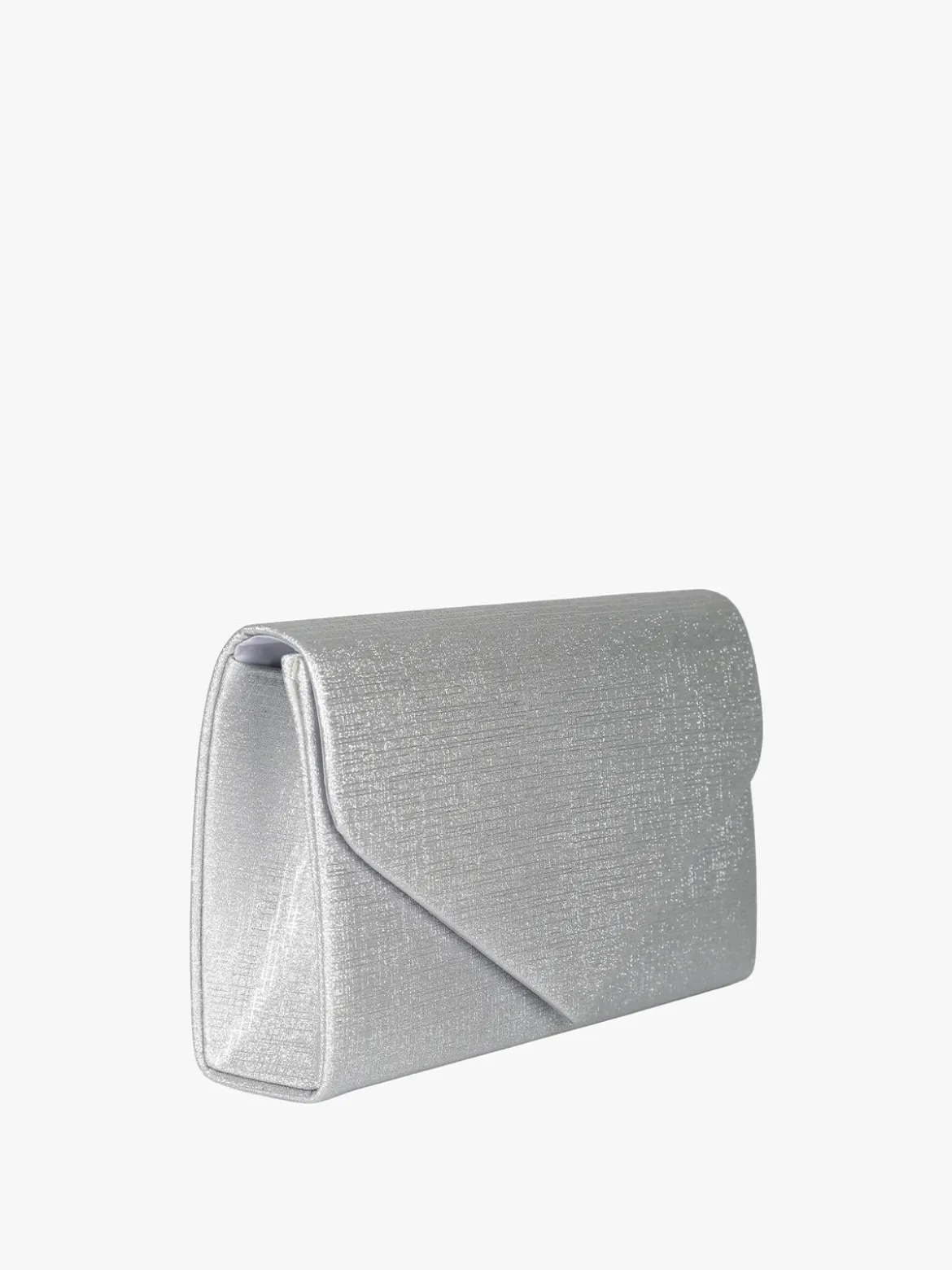 Solada Pochette donna brillantinata - argento
