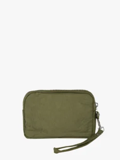 Solada Pochette donna in nylon con polsiera - militare