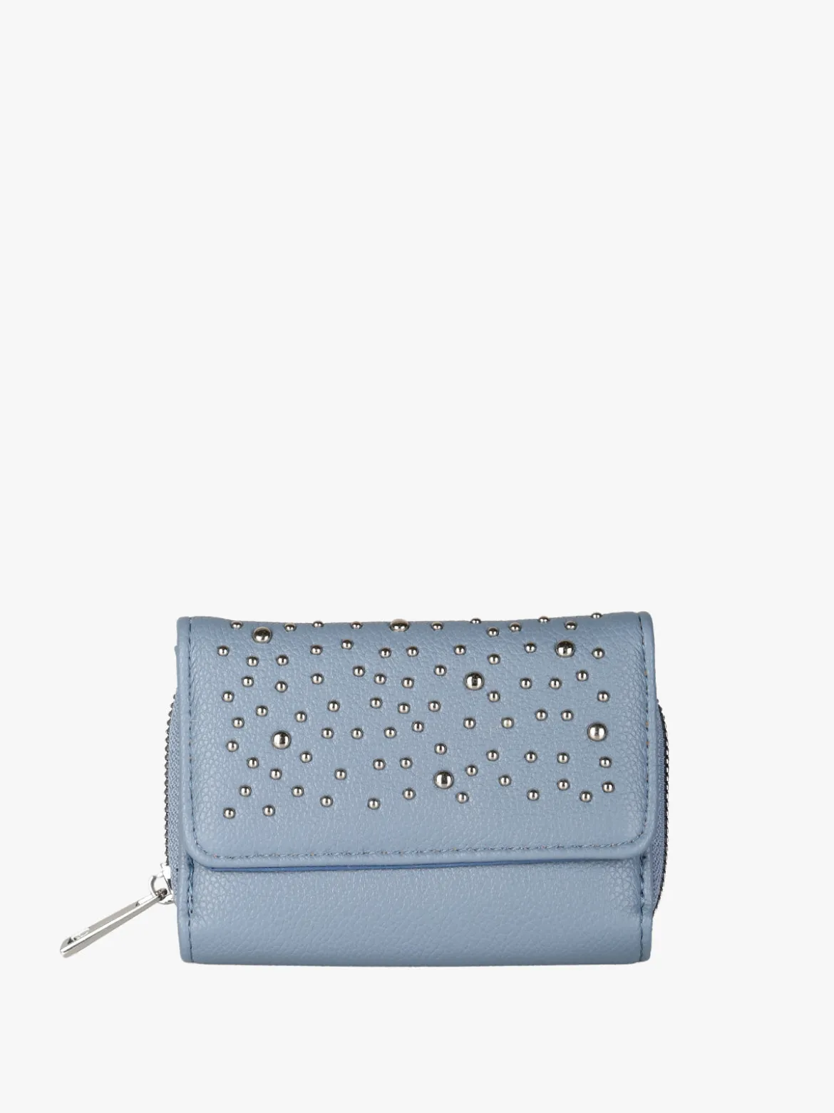 Solada Portafoglio mini da donna con borchie - blu