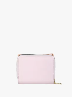 Solada Portafoglio mini da donna con stampa monogramma - rosa