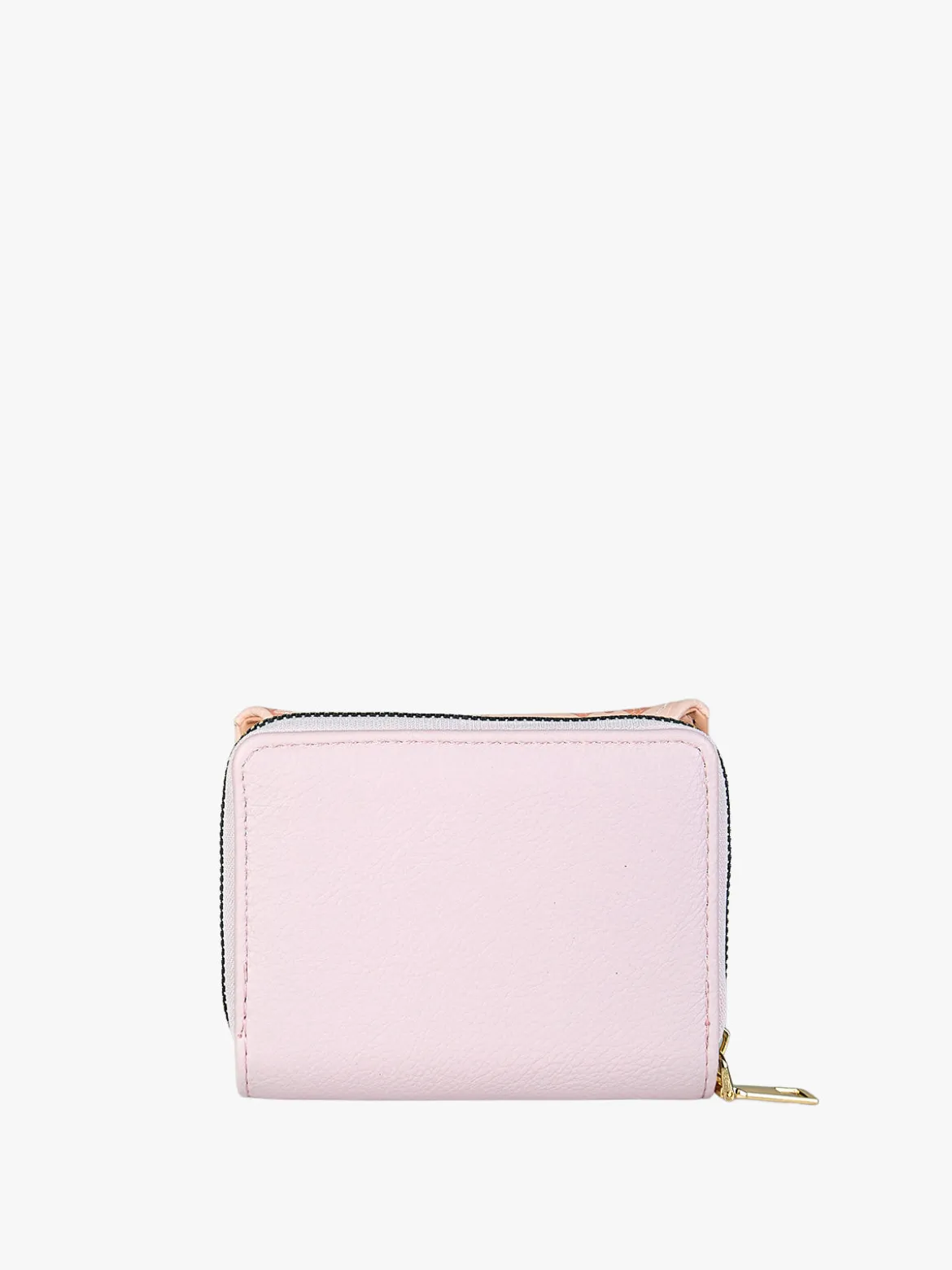 Solada Portafoglio mini da donna con stampa monogramma - rosa
