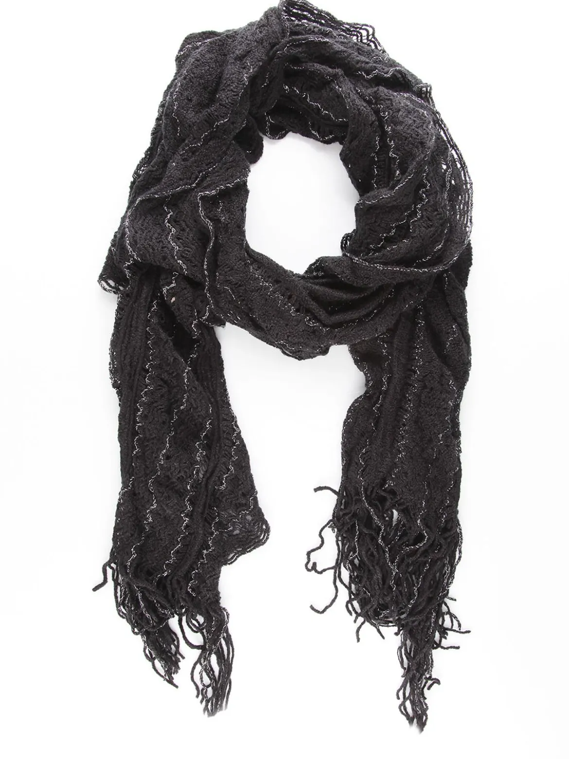 Solada Sciarpa con inserti lurex