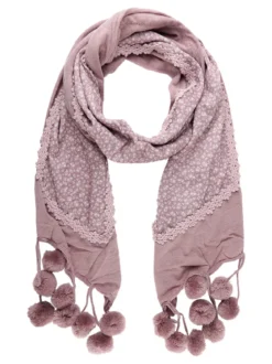 Solada Sciarpa donna con pom pon