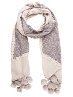 Solada Sciarpa donna con pom pon