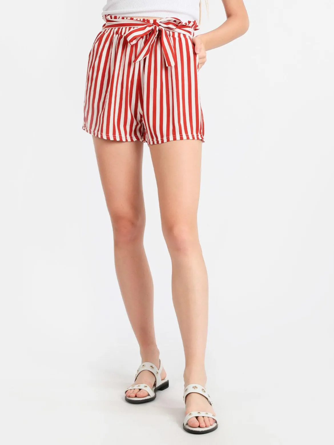Solada Shorts donna a righe verticali