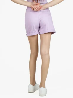 Solada Shorts donna a vita alta in cotone