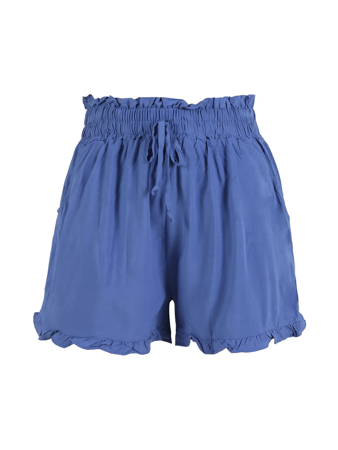 Solada Shorts donna a vita alta in cotone