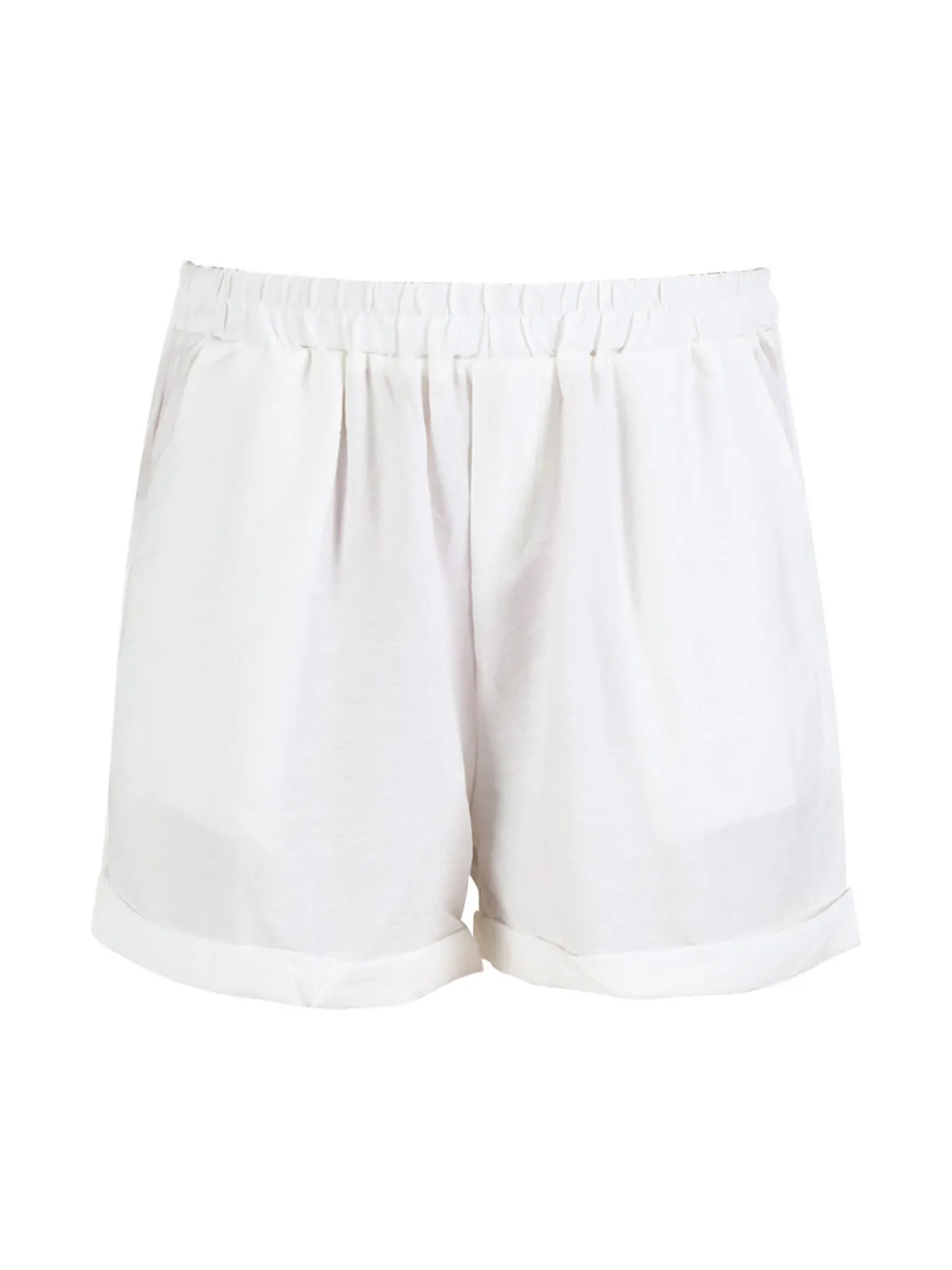 Solada Shorts donna con risvolto