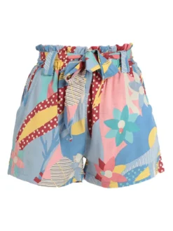 Solada Shorts donna vita alta con stampe