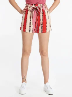 Solada Shorts donna vita alta con stampe