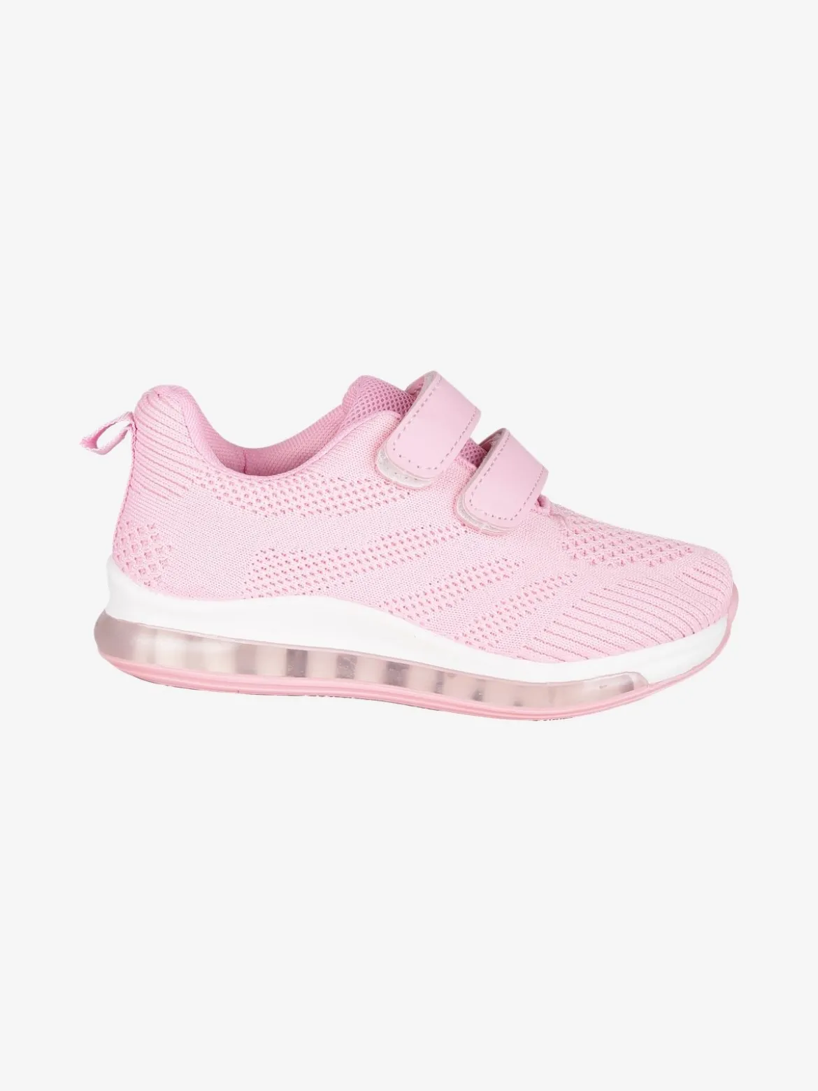 Solada Sneakers in tessuto da ragazza con strappi e luci
