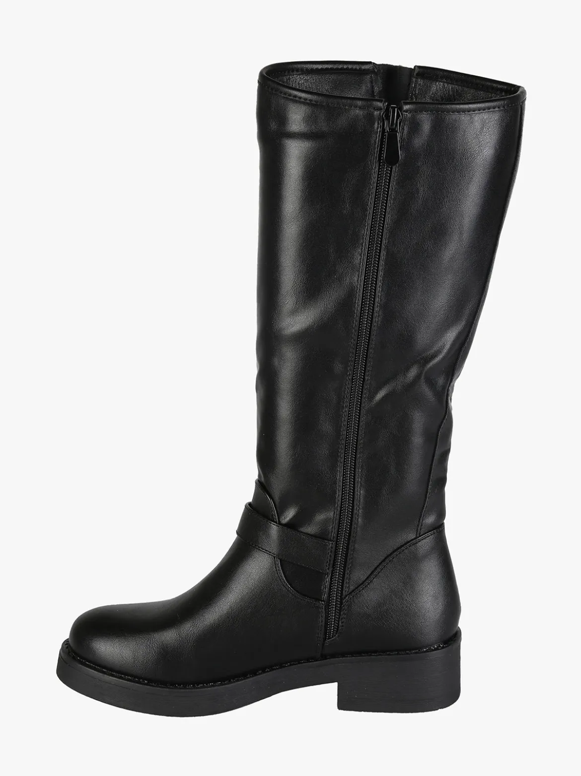 Solada Stivali donna con zip e fibbie