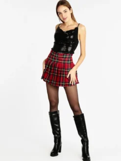 Solada Top donna con lurex