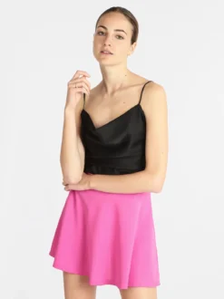 Solada Top donna con scollo a cascata