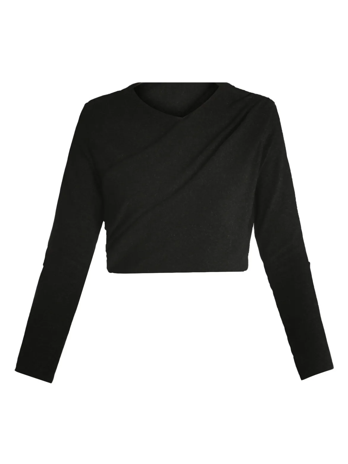 Solada Top donna lurex a manica lunga