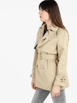 Solada Trench donna con chiusura a doppiopetto e cintura