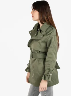 Solada Trench donna con chiusura a doppiopetto e cintura
