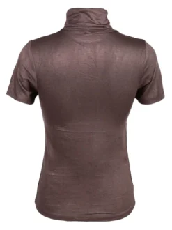 Solada T-shirt dolcevita da donna in tinta unita