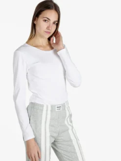 Solada T-shirt girocollo da donna a maniche lunghe