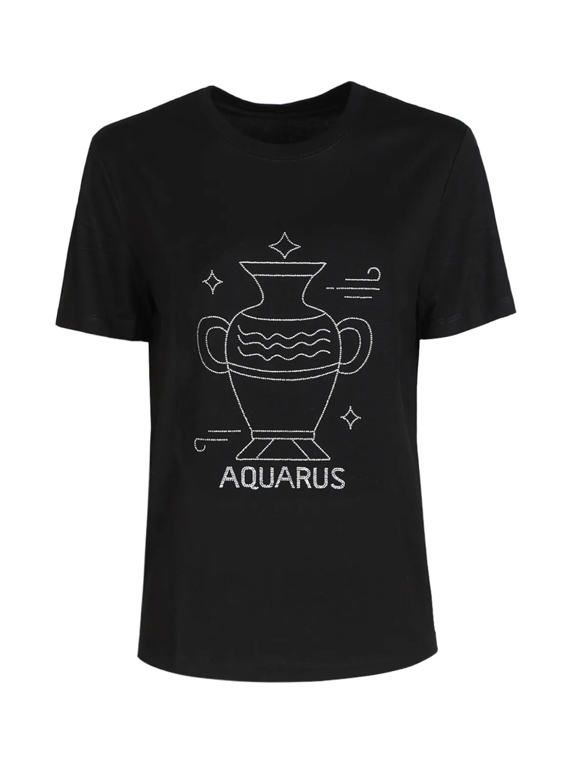 Solada T-shirt manica corta donna segno zodiacale Acquario