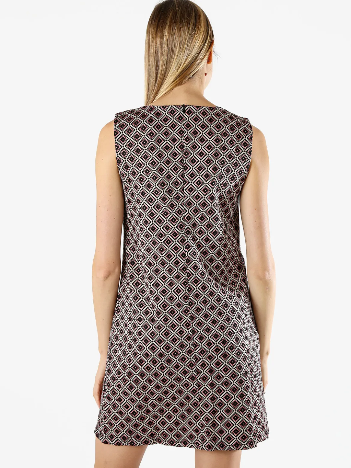 Solada Vestito donna senza maniche con stampe - multicolore