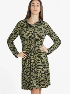 Solada Vestito scamiciato donna con stampa