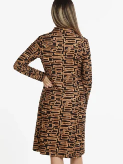 Solada Vestito scamiciato donna con stampa