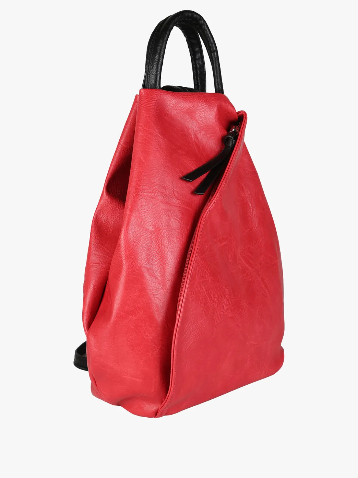 Solada Zaino da donna in ecopelle - rosso
