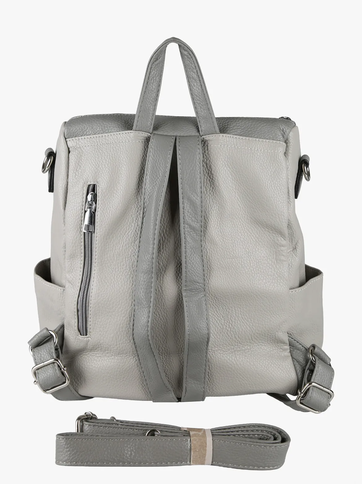 Solada Zaino donna in ecopelle - grigio chiaro