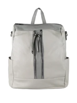 Solada Zaino donna in ecopelle - grigio chiaro