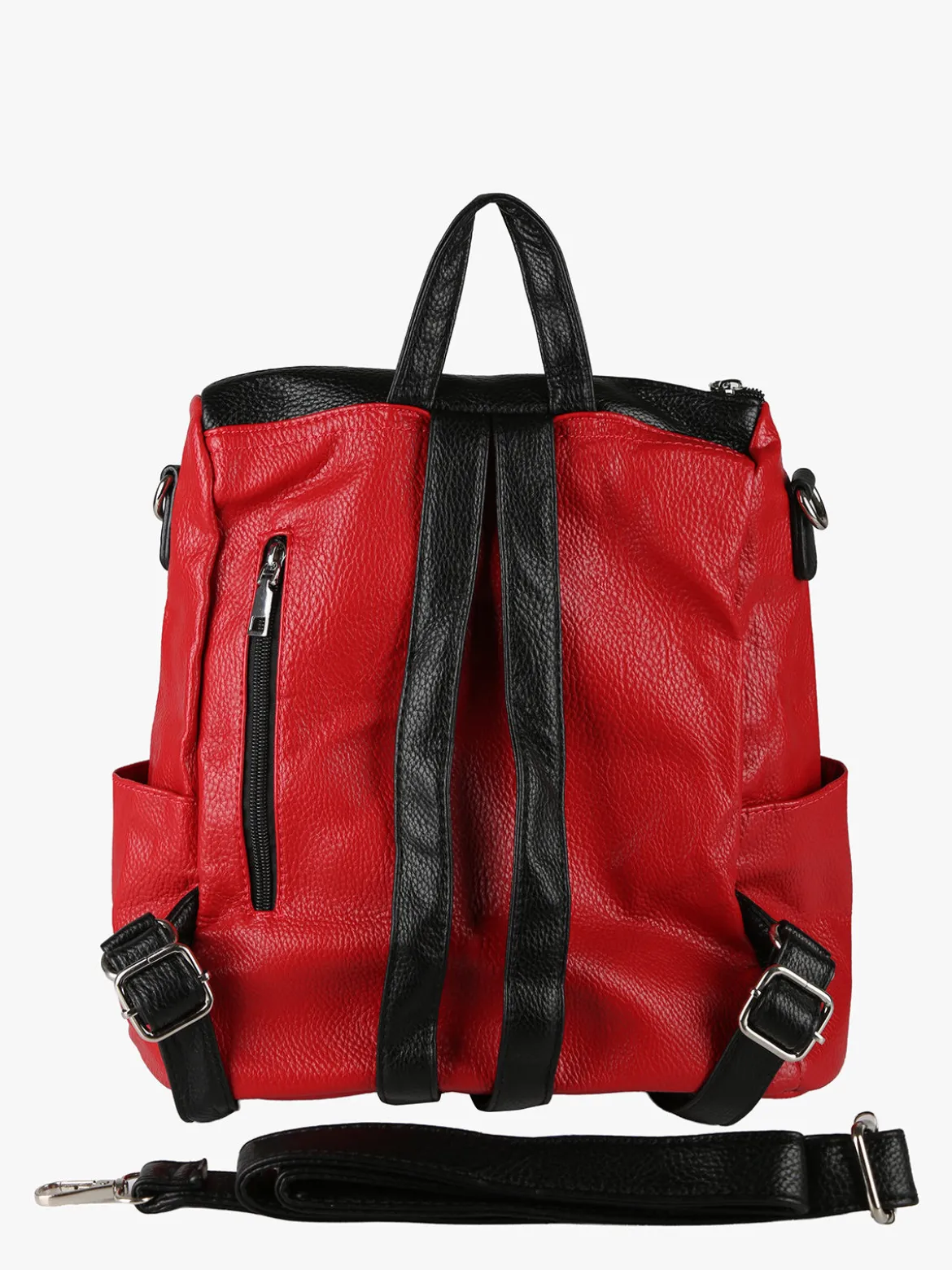 Solada Zaino donna in ecopelle - rosso