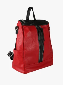 Solada Zaino donna in ecopelle - rosso
