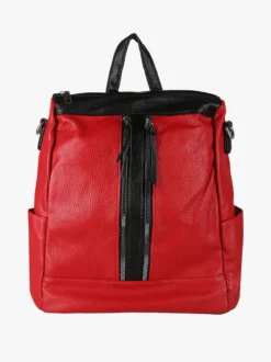 Solada Zaino donna in ecopelle - rosso