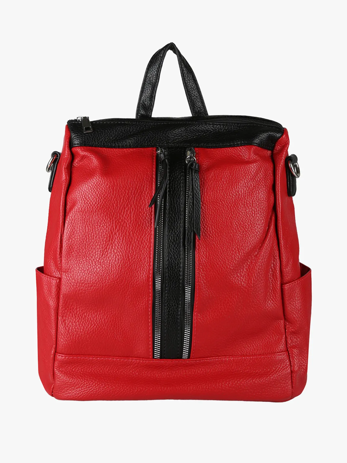 Solada Zaino donna in ecopelle - rosso