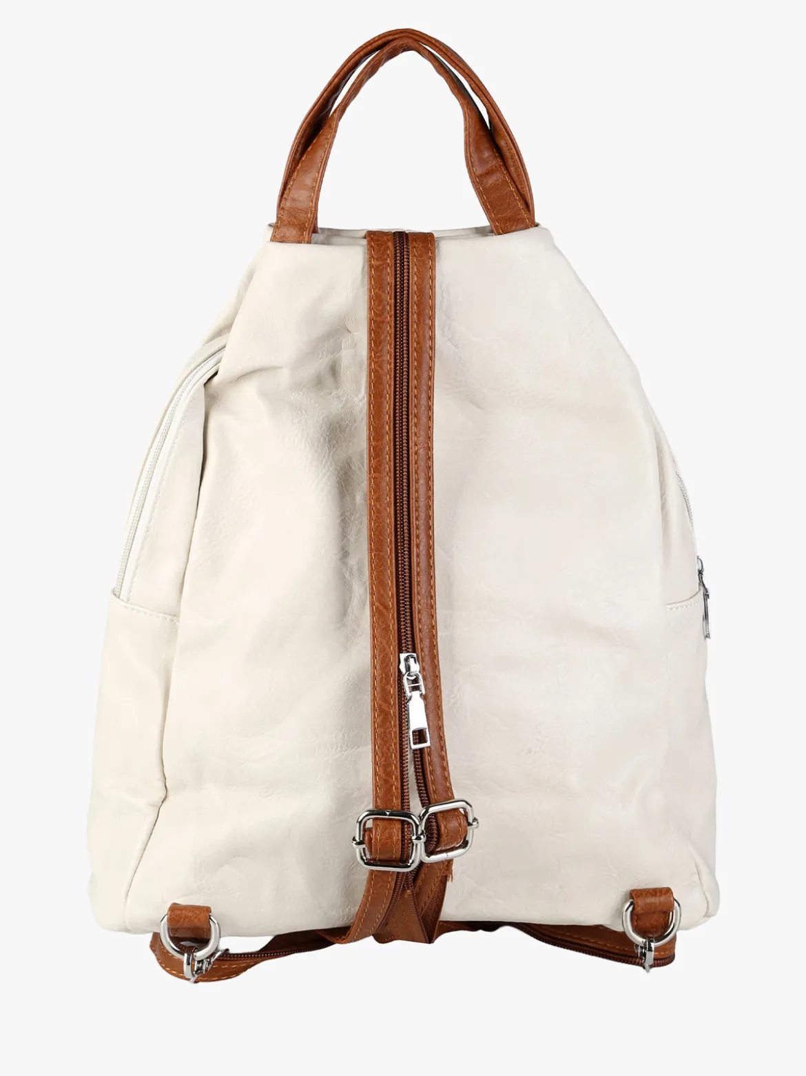 Solada Zaino in ecopelle da donna - beige