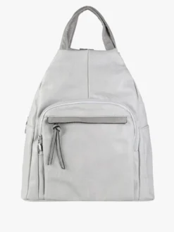Solada Zaino in ecopelle da donna - grigio chiaro