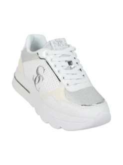 Solo Soprani Sneakers donna stringate con zeppa