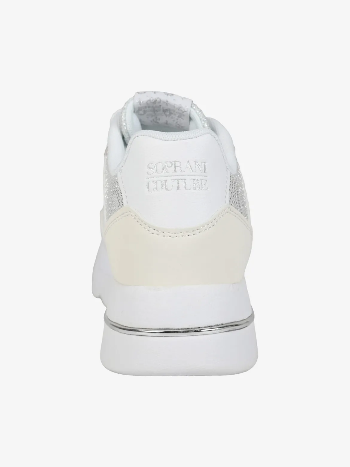 Solo Soprani Sneakers donna stringate con zeppa