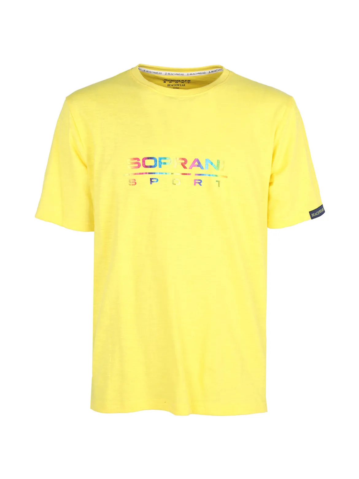 Soprani Sport T-shirt girocollo da uomo in cotone