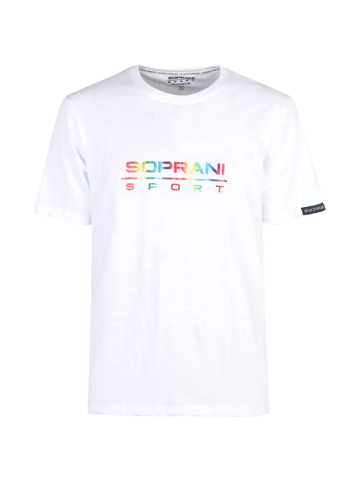 Soprani Sport T-shirt girocollo da uomo in cotone