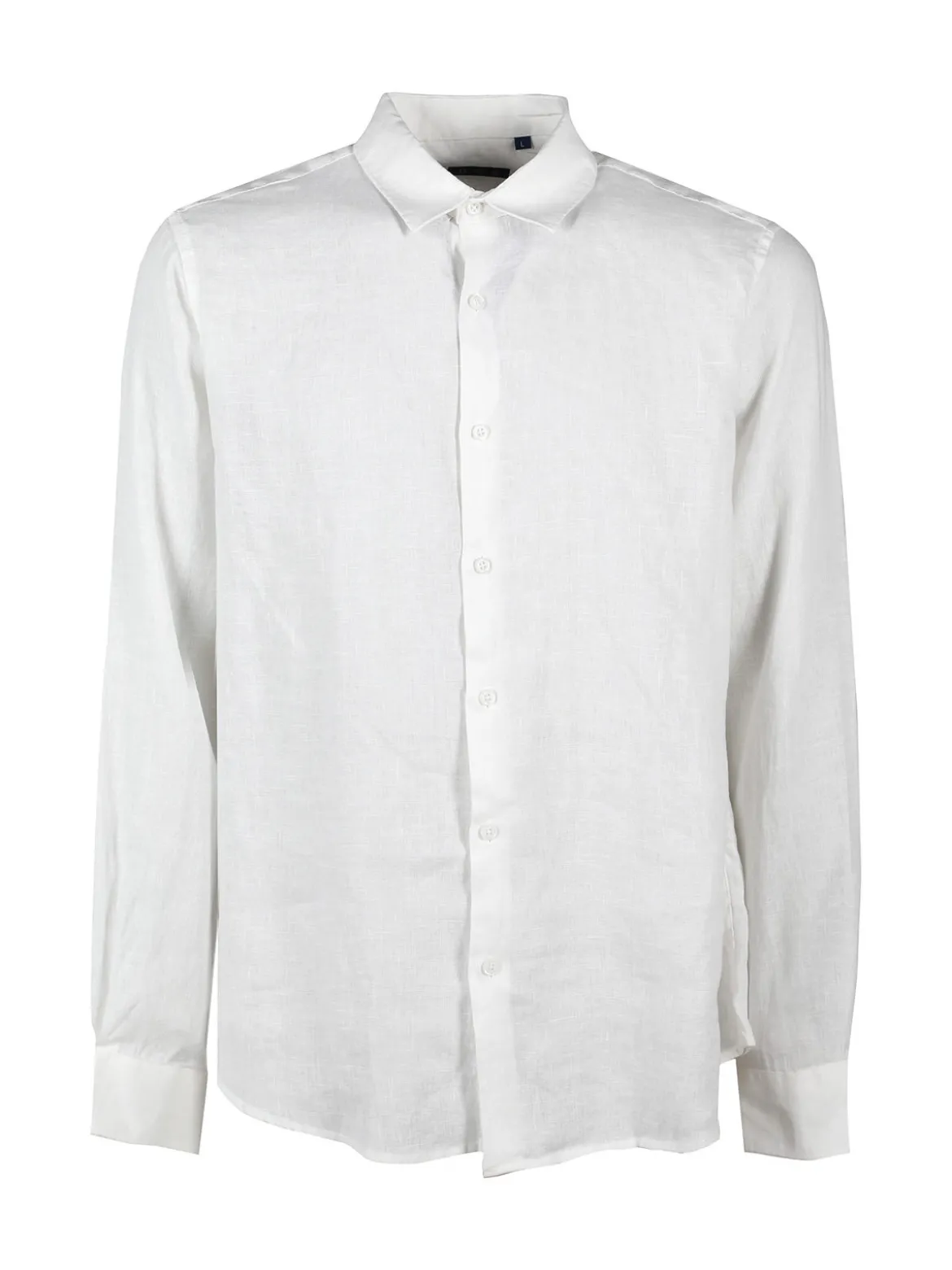 S.O.S Store Of Shirt Camicia in lino da uomo a maniche lunghe