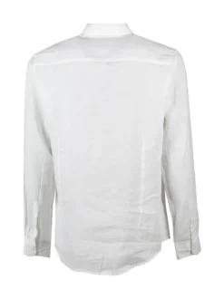 S.O.S Store Of Shirt Camicia in lino da uomo a maniche lunghe